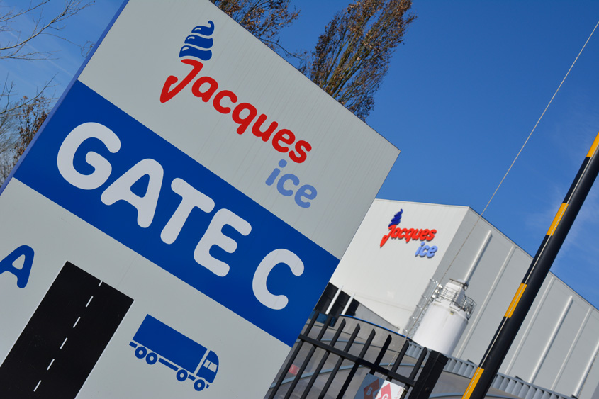 Gevelreclame Jaques Ice